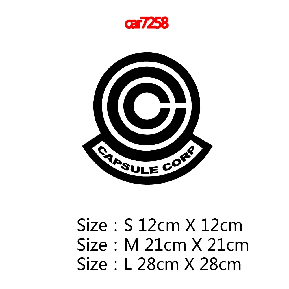 Car Stickers Decor Motorcycle Decals Beauty Capsule Corp Auto Sticker Art Car Decals New Design Pattern