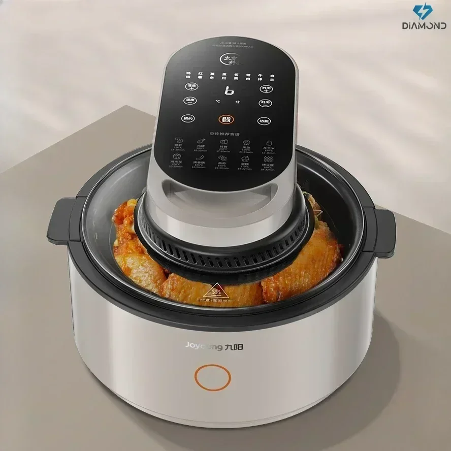 Air Fryer - No Need to Flip Over, Visual Electric Oven Design. New Household Model with Large Capacity, Freidoras Sin Aceite