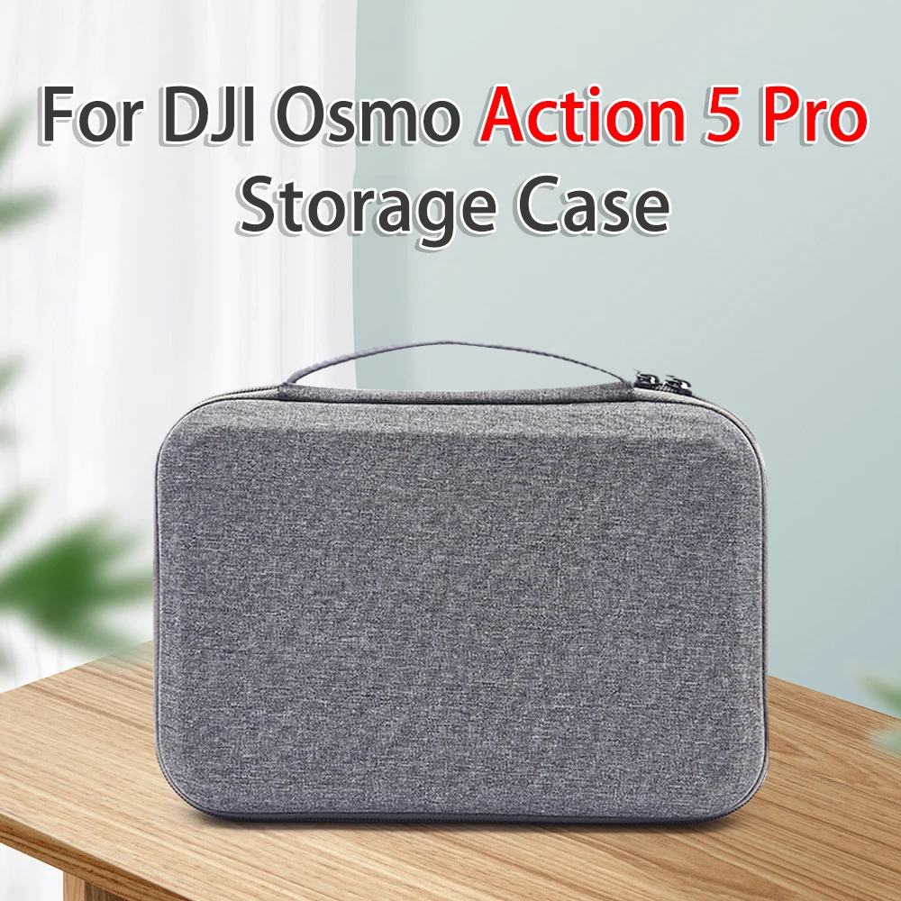 Storage Bag For DJI Action 5 Pro Sports Camera Clutch Carrying Box Case DJI Action 5 Action Camera Accessories