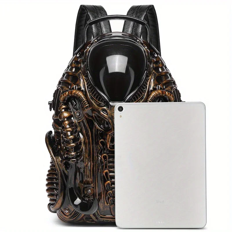 Creative and unique design personality backpack Cyberpunk shoulder bag Unisex