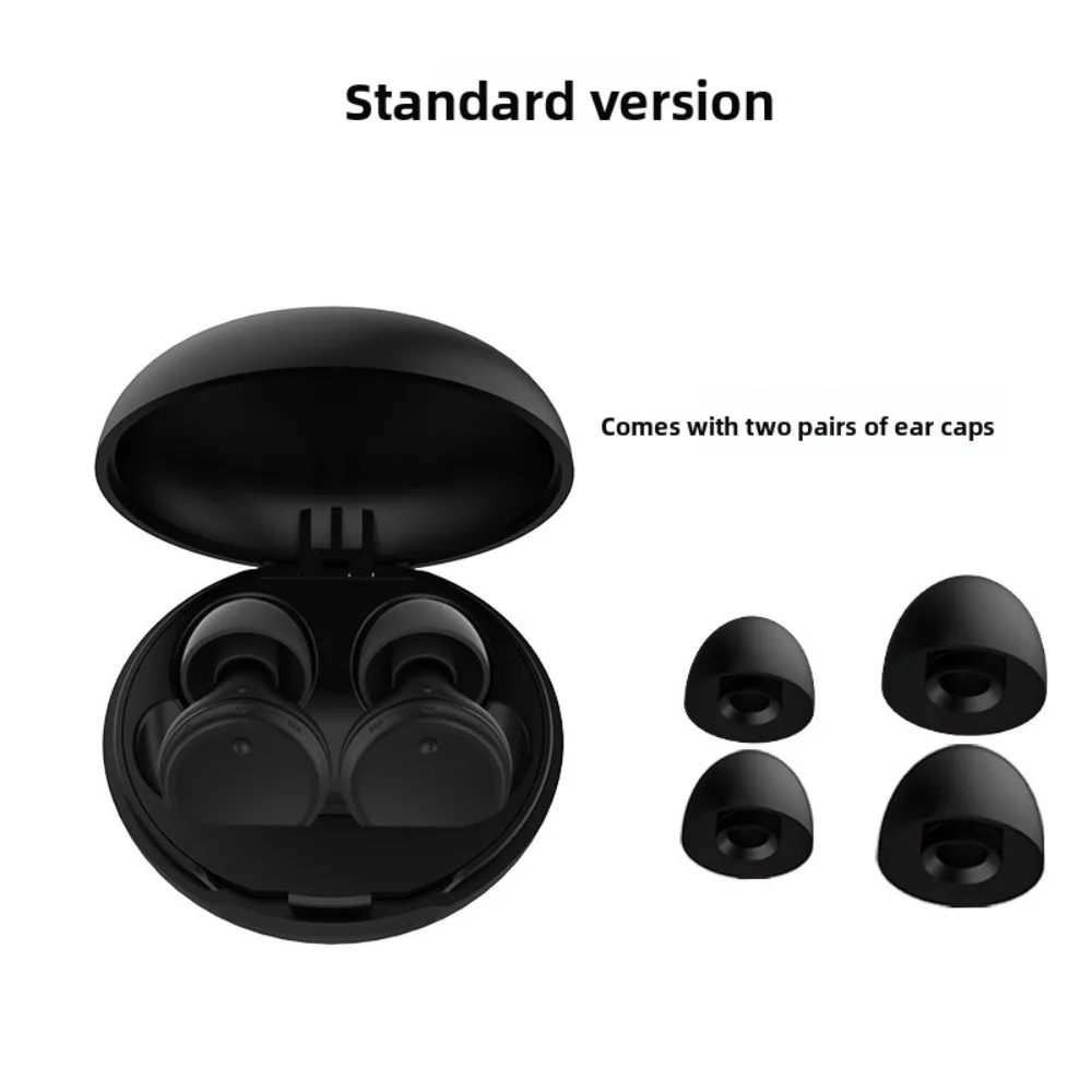 سدادات أذن من السيليكون قابلة لإعادة الاستخدام لتقليل الضوضاء - سدادات أذن قابلة للتعديل للنوم، حماية أذن كتم الصوت لبيع عبر الحدود