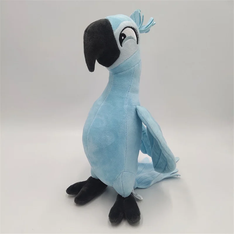 30CM New Rio 2 Movie Cartoon Blue Parrot Plush Toys Blue & Jewel Bird Dolls Gift For Kids