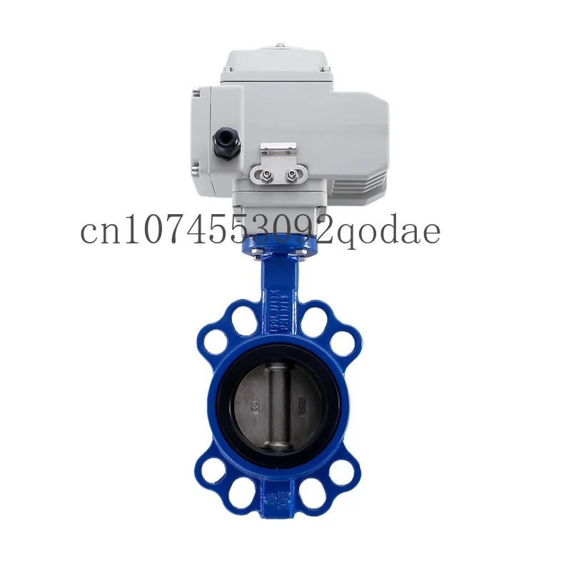 

Electric Flanged Butterfly Valve D971X-16 Clamp Soft Seal Water Valve Actuator Valve DN50 65 80 200