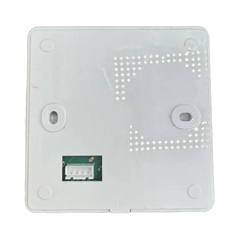 Battery-Powered ABS Smart Display Panel for Household Commercial Central AC Systems Temperature Sensors Push Button Switches
