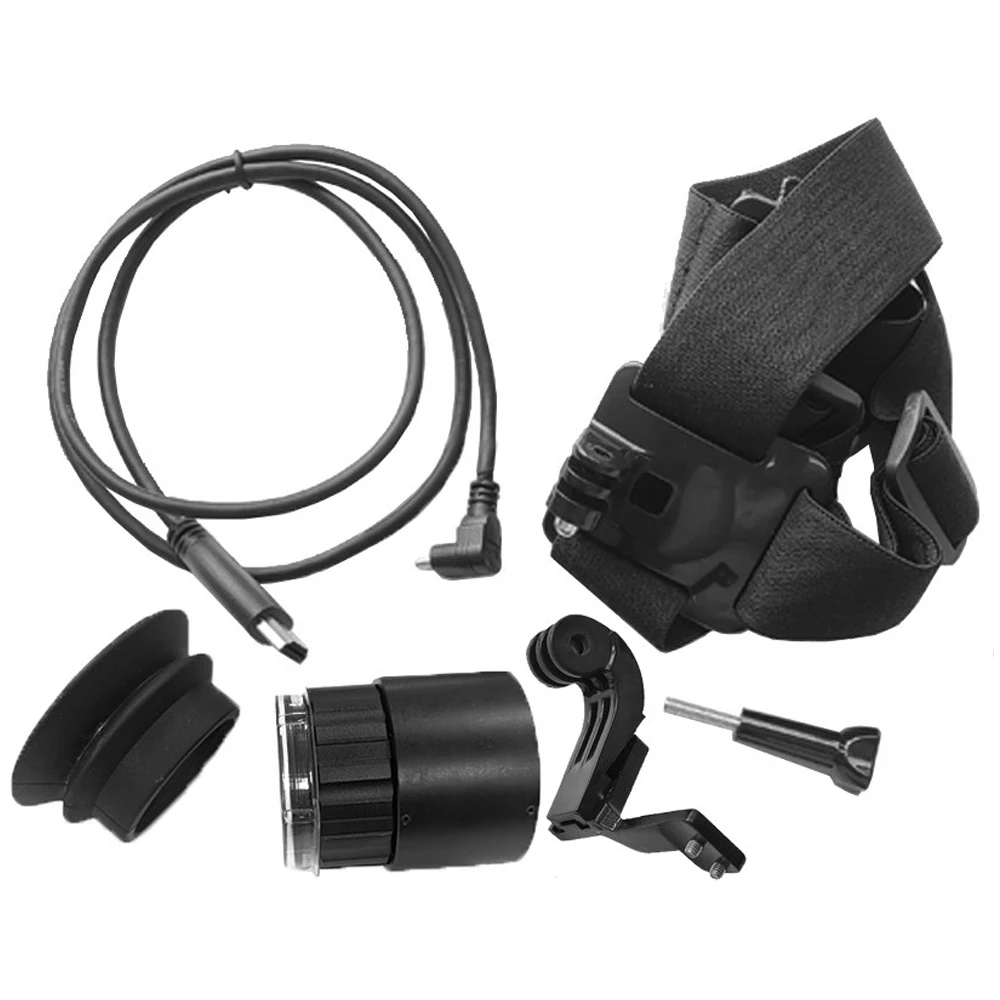 

0.5 Inch Industrial Integrated Maintenance Head-Mounted OLED Viewfinder HDMI FPV Aerial Photography Monitor 1920*1080 Resolution