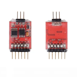 1pcs FPV 5.8G Image Transmission Three Channel Video Switcher Multi Camera Remote Control Switch Image Transmission Frequency