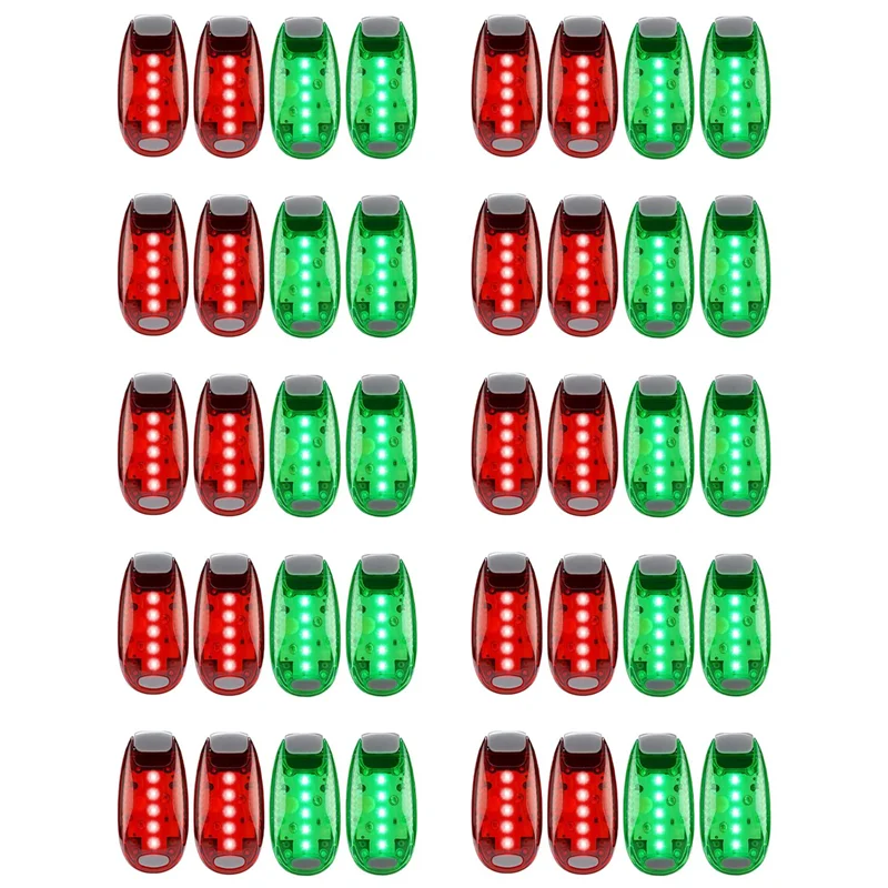 

40Pcs Navigation Lights For Boats Kayak Marine Boat Lights For Boat Bow Stern Master Paddles Pontoon Yacht
