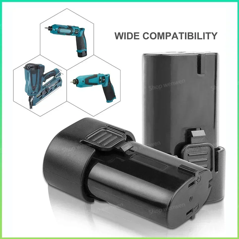 Makita-Batterie de remplacement BL7010, 7.2V, 3000mAh, Eddie ion, 194355-4, TD020, TD020D, TD020DS, DF330D, ML704, TD090D, Outils électriques