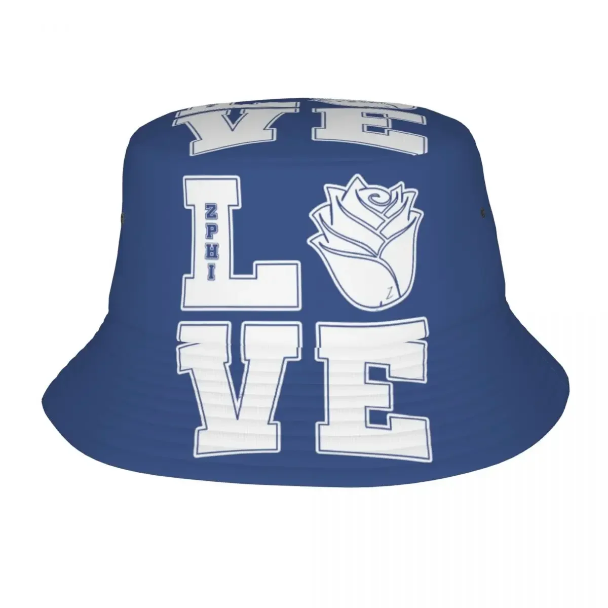 Zeta Phi Beta ZPB Sorority Fisherman's Cap Outdoor Bucket Hats Fishing Hat Wide Brim Cap Unisex Foldable Beach Summer Travel