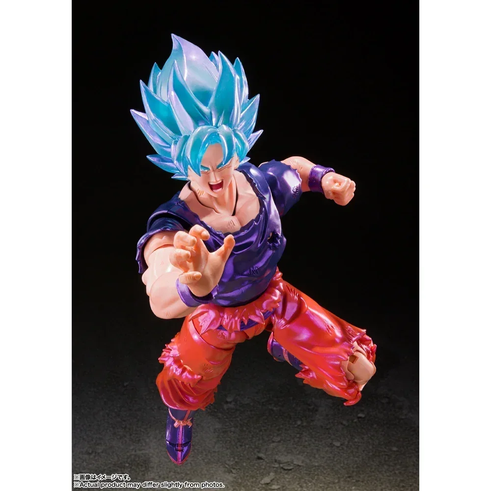 バンダイ-ドラゴンボールのアクションフィギュア,shf vjump,超サイヤ人神,息子悟空,カイオ,ケン,アニメモデルのおもちゃ,クリスマスプレゼント,オリジナル,在庫あり