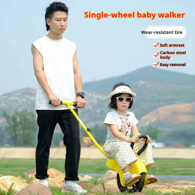 

Parent Child Unicycle With Auxiliary Wheels For Outdoor Play And Camping Lightweight Children'S Stroller Essential For Travel