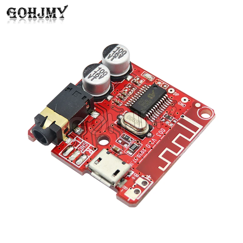 Bluetooth Audio Receiver board Bluetooth 4.0 4.1 4.2 MP3 Lossless Decoder Board Wireless Stereo Music Module  3.7-5V XY-BT-Mini