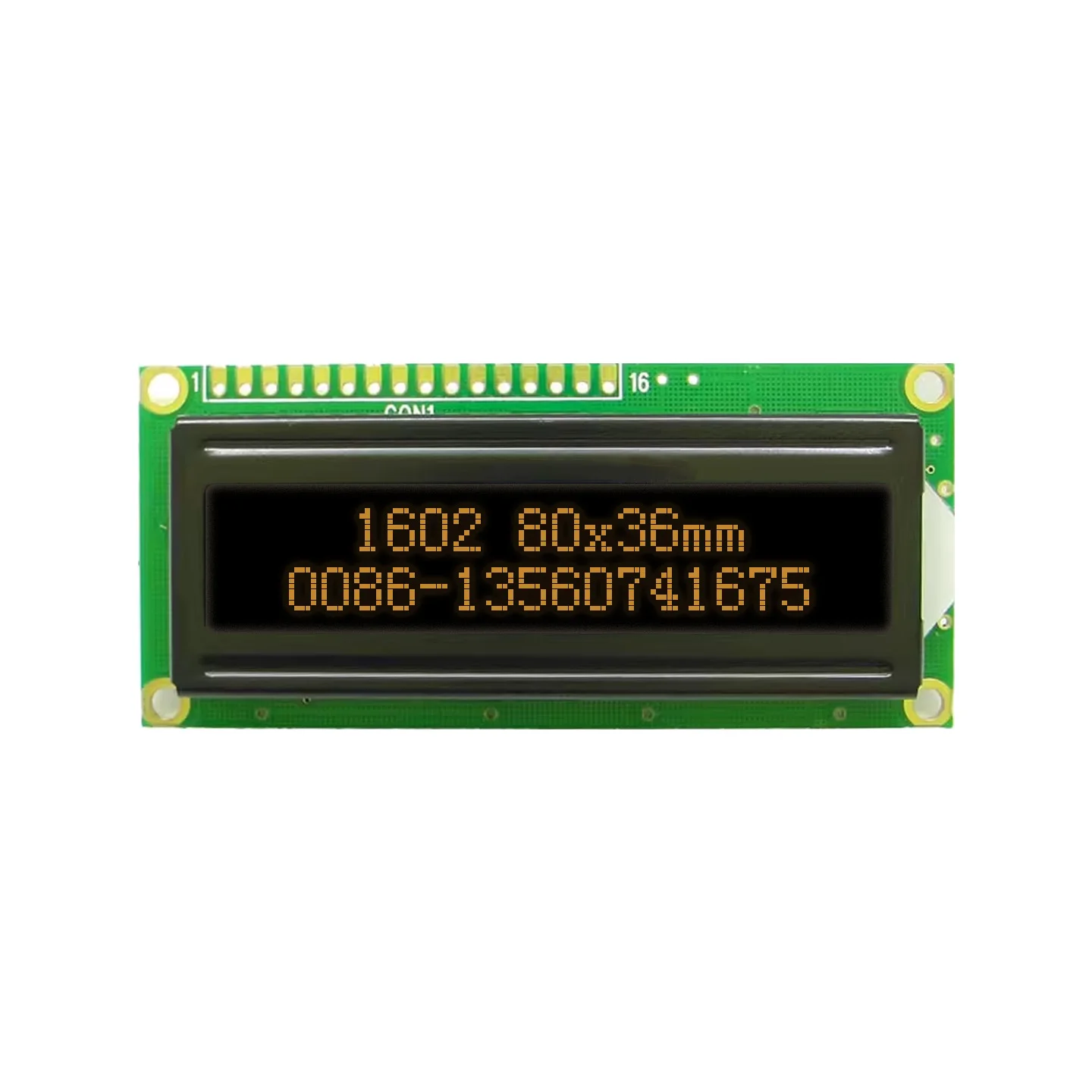 1602 16x2 1602A Modulo Display LCD AV Schermo nero Plastica 5v Schermo selezionabile blu verde bianco rosso HD44780 SPLC780D
