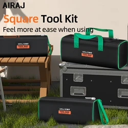 AIRAJ Multifunctional Toolkit Oxford Thickened Wear-Resistant and Durable Electrician Storage Portable Handheld Bag