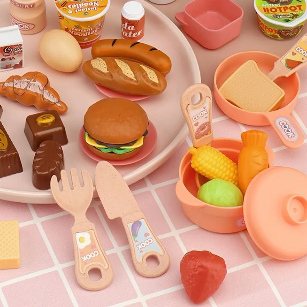 13/14 pièces dessin animé cuisine Playset pression eau facile à assembler jouer accessoires de cuisine détachable jeu de rôle