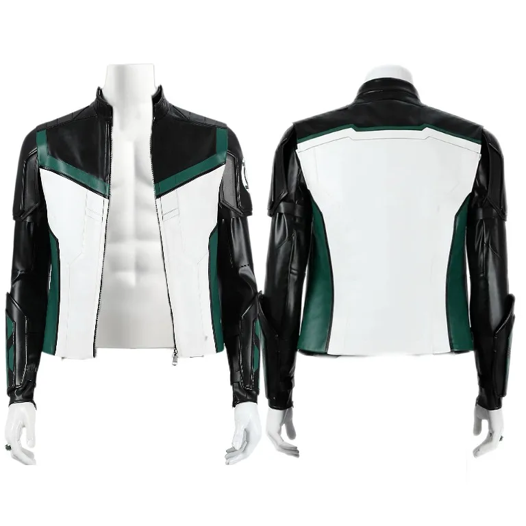 

Lantern of Green Guy Cosplay Costume Adult Man Jacket Coat Halloween Carnival Party Clothing
