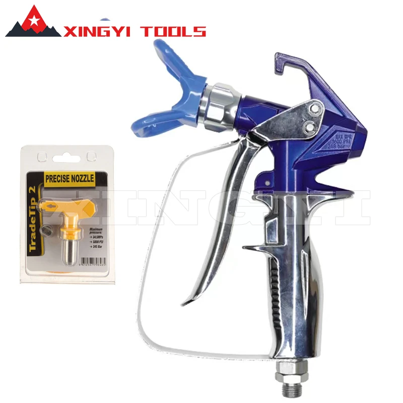 Professional Airless Spray Gun With 517 Spray Tip Airless Spraying Machine For TItan Wagner Paint Sprayers