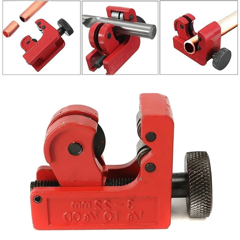 1PC 60MM Mini Alloy Steel Pipe Tubing Cutter 1/8\