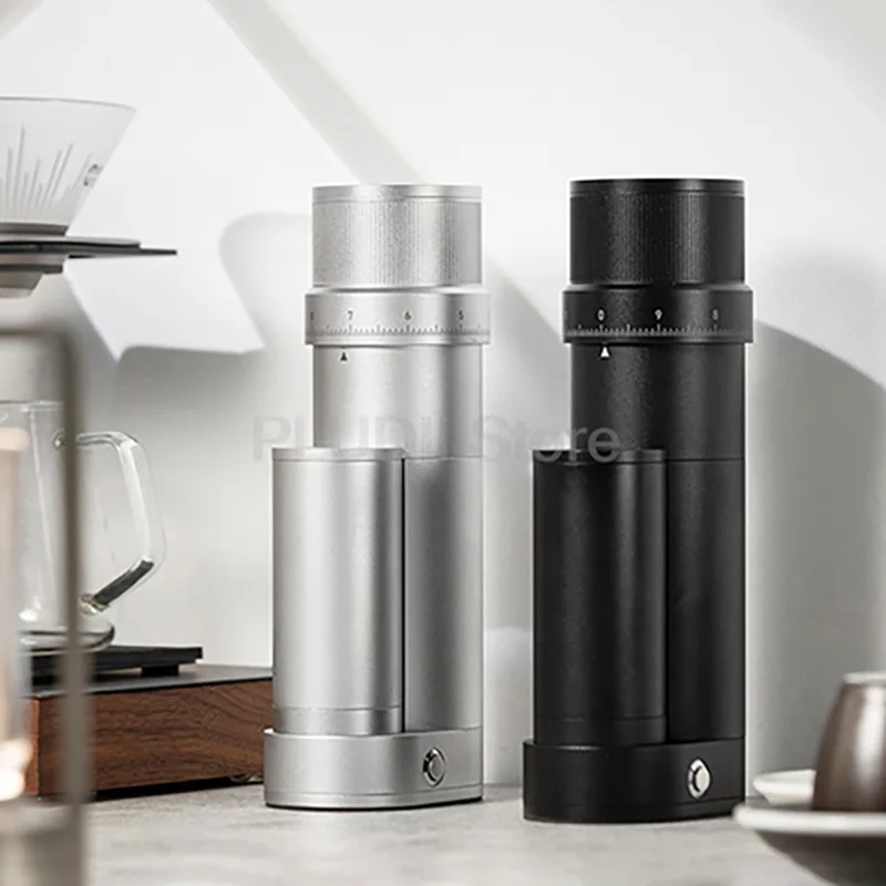 

Электрическая мельница для кофейных зерен, 220 В, домашняя 100 Вт, маленькая ручная капельная автоматическая шлифовальная машина, тихая шлифовка, алюминиевый корпус, резак с ЧПУ