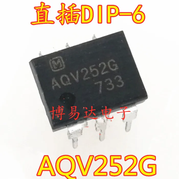 

20 шт./лот AQV252 AQV252G DIP-6 ic инвентарь в настоящее время на складе ..