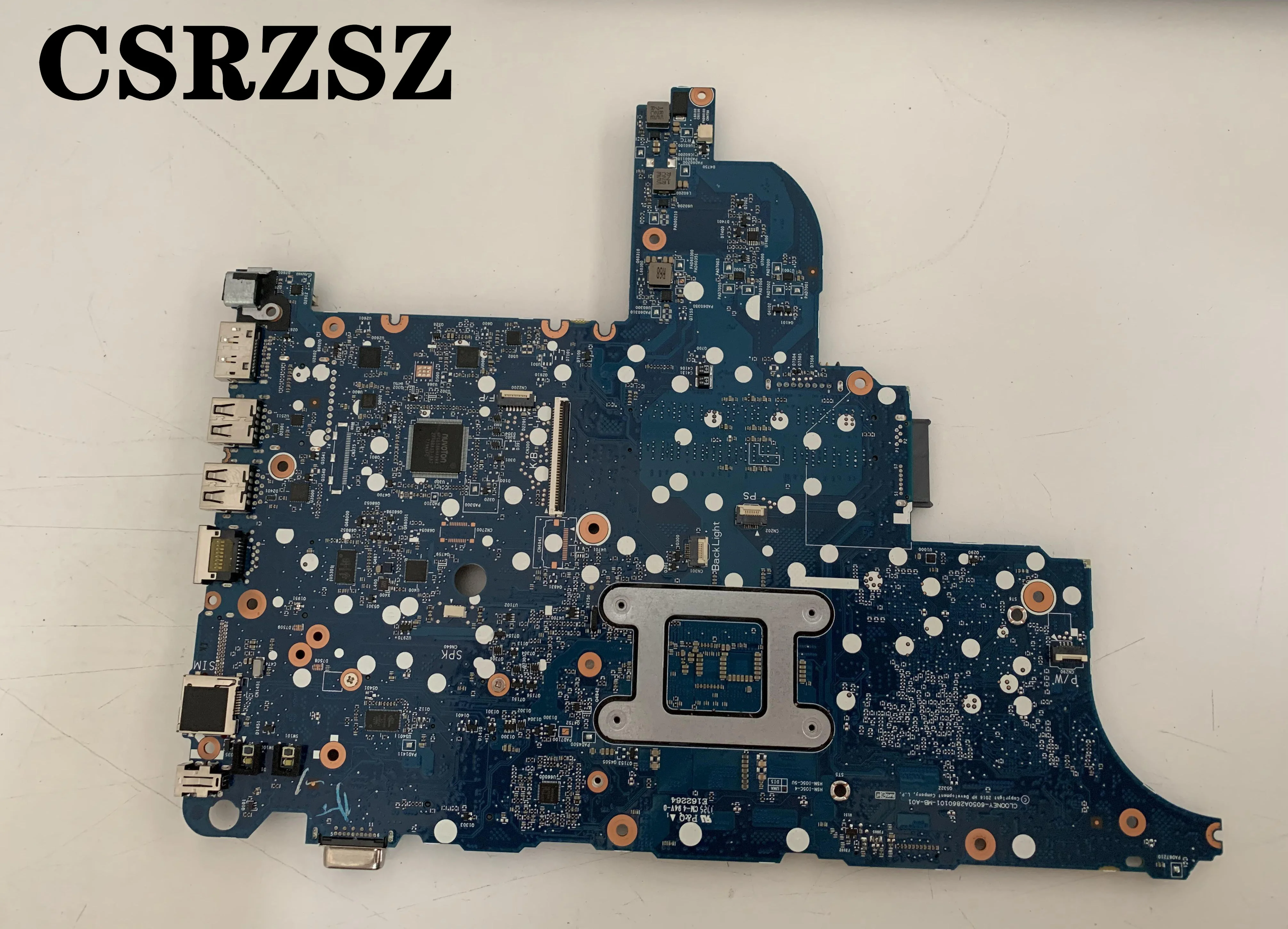 Imagem -02 - Csrzsz para hp Prpbook 650 g3 640 g3 Computador Portátil Placa-mãe com I57200u Cpu 916833001 6050a2860101 Totalmente Testar o Trabalho Bem