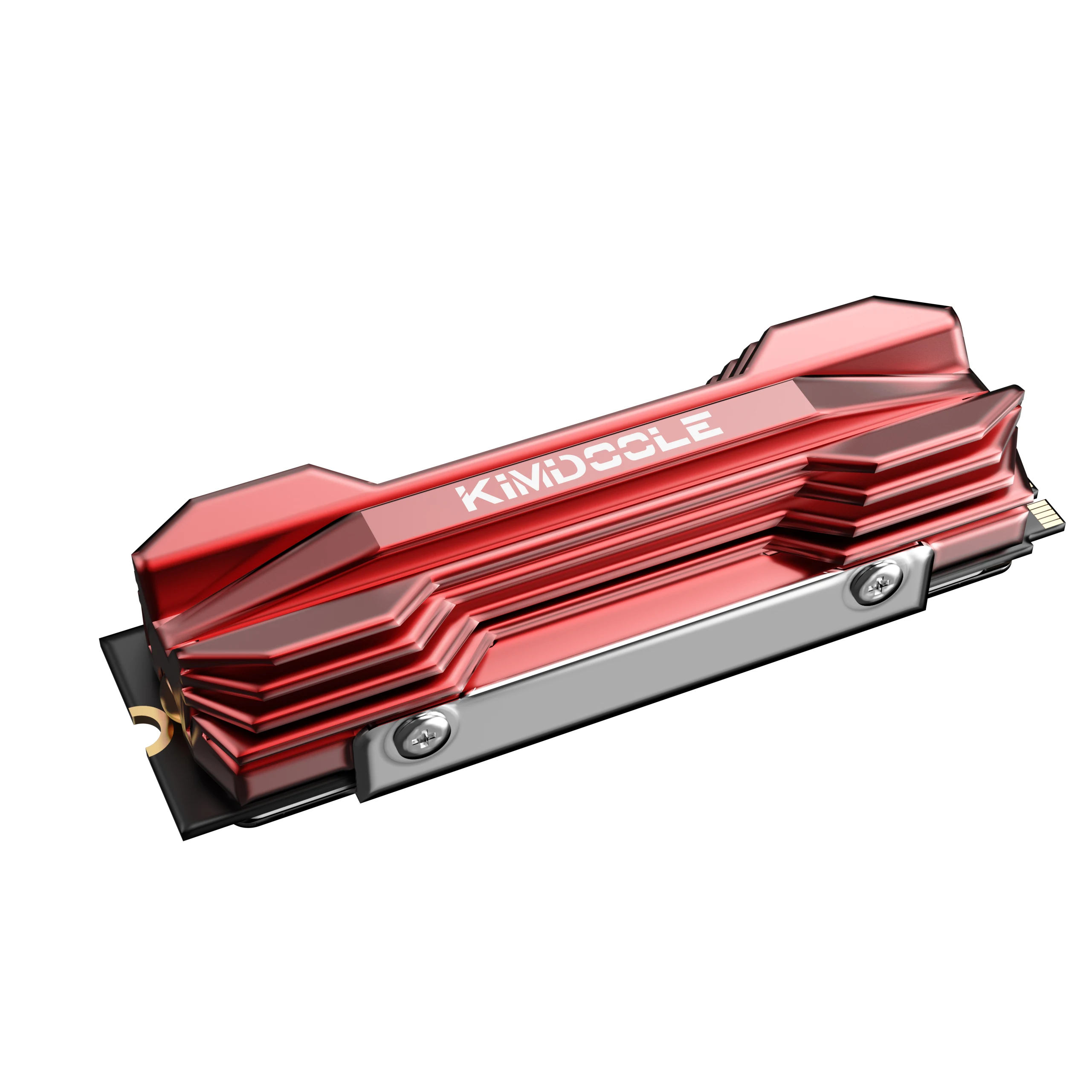 M.2 Heatsink 2280 M.2 SSD Solid State Drive Heatsink With Thermal Conductive Silicone Grease Aluminum Heat Pipe Radiator