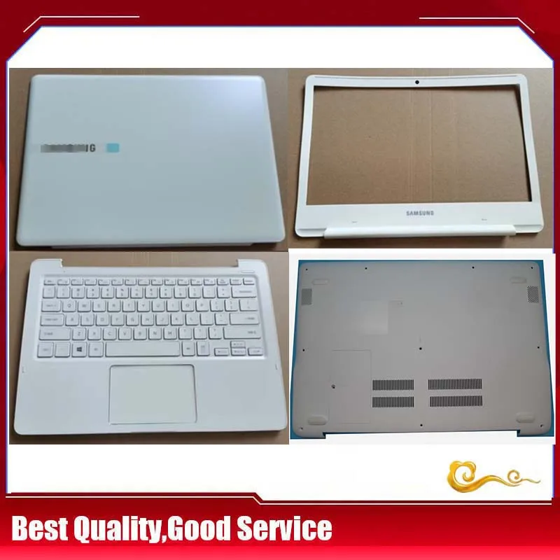 New For Samsung  501R3A NP501R3A 500R3M NP500R3M LCD back cover /US Korean keyboard Uppper cover Touchpad /Bottom case,White