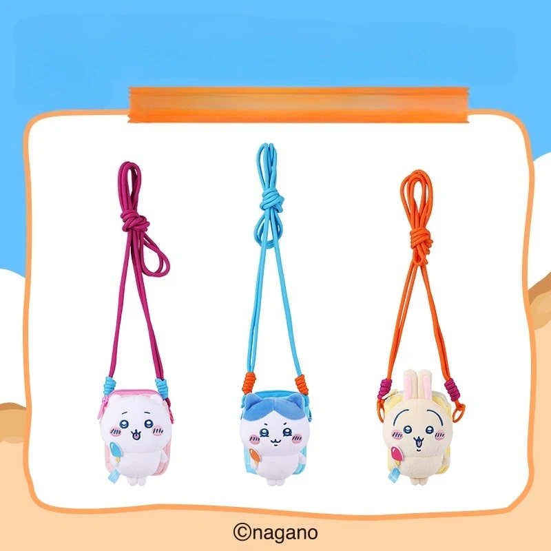 

Chiikawa Summer Plush Phone Strap Holder - Cute Cartoon Animal Keychain Charm for iPhone Samsung,Kawaii Anime Mobile Accessories