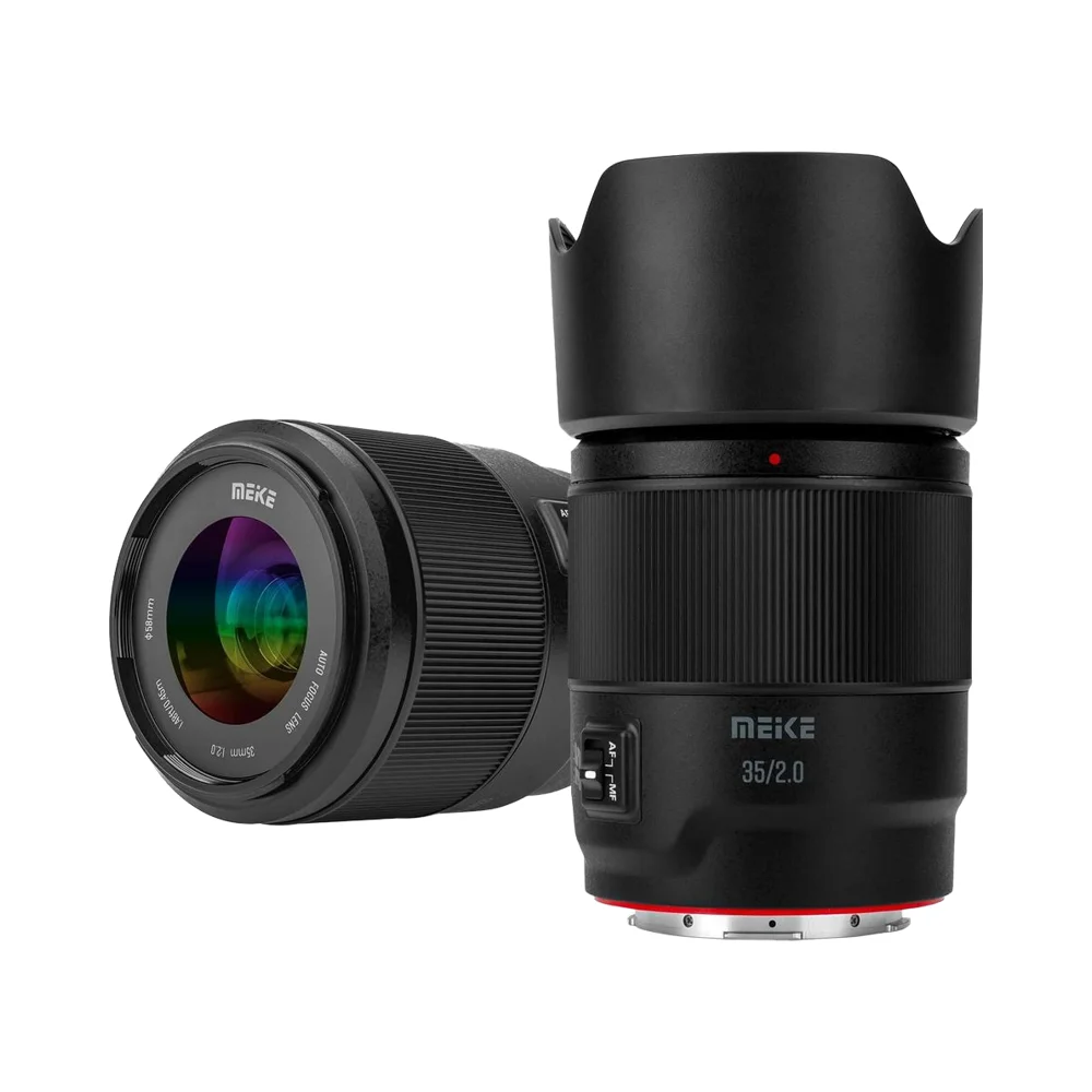 

Полнокадровый широкоугольный объектив Meike 35 мм F2.0 AF STM с автоматической фокусировкой и фиксированным премьер-портретом Lumix Le Ica M-ount беззеркальных линз