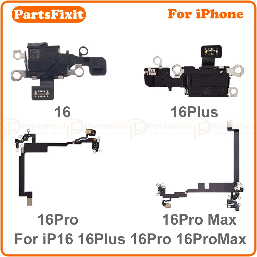 Wysokiej jakości zamiennik elastycznego kabla mikrofonu do iPhone'a 16 16Plus 16Pro 16ProMax Elastyczny kabel anteny głośnika