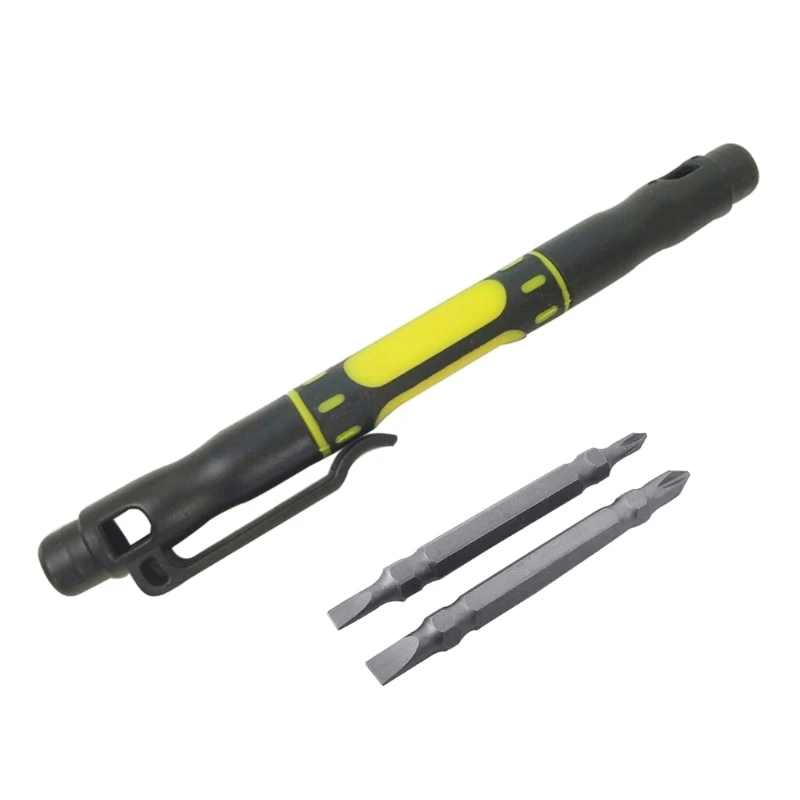 Pen Screwdriver Handy Tool 4 in 1 Pocket Screwdriver Multi-Function Mini Gadget