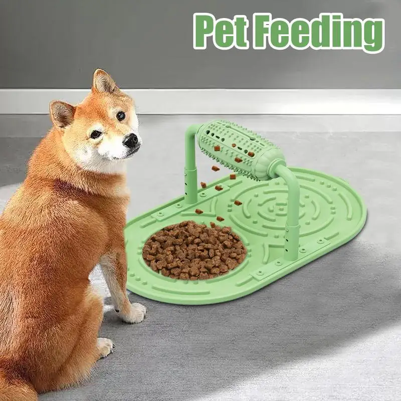 Dog Feeder Toy Pet Roller Food Toy Pet Rolling Slow Feeder Interactive Rolling Pet Toy Food Leakage Toys for Dog Puppy