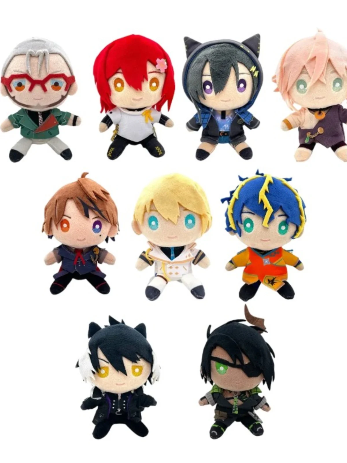 16cm MOVIC Stuffed Plush Pendants COS Virtual YouTuber Cartoon Plush Doll Pendant Children's Adults' Cute Collectible Gift Toys