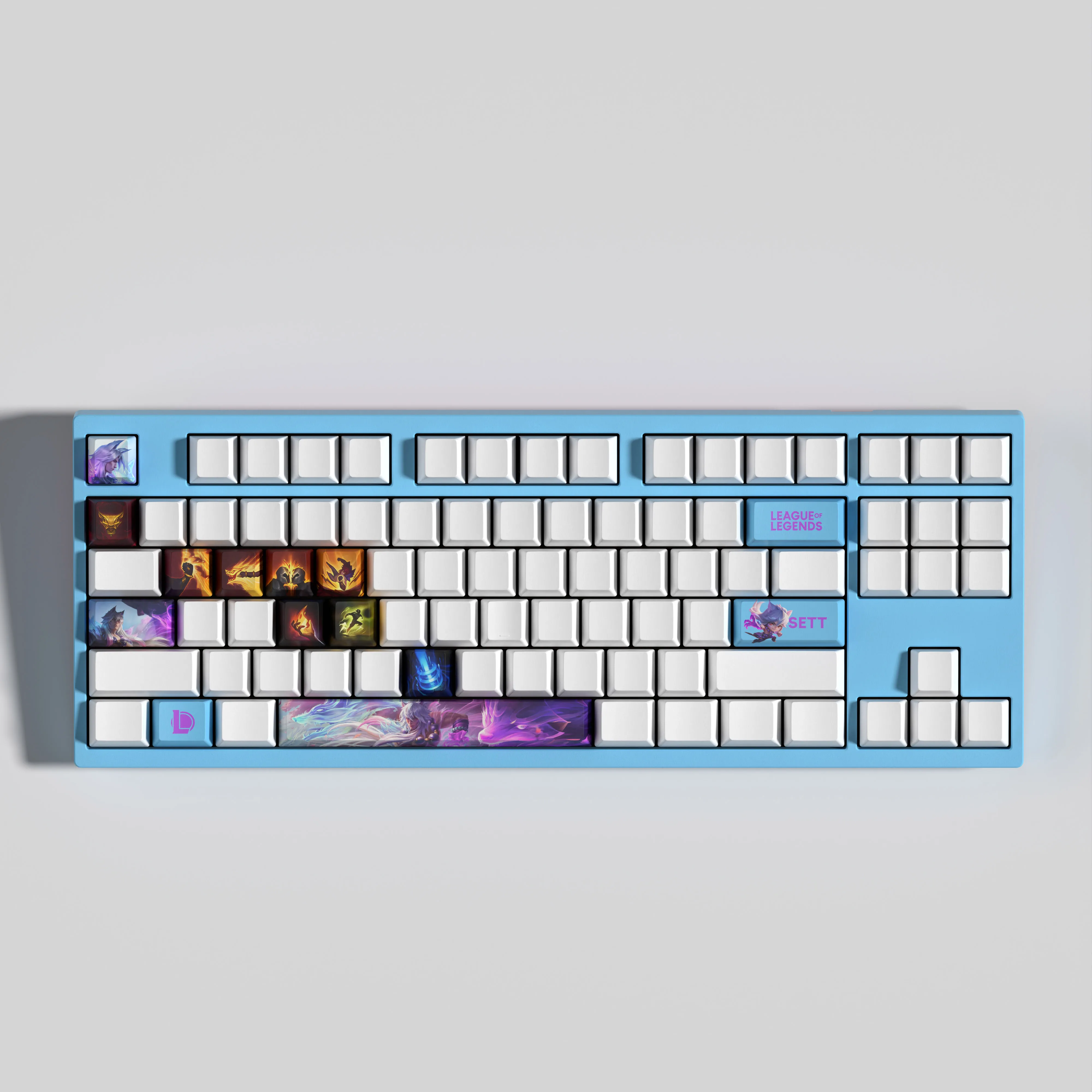 SETT KEYCAPS New design League of Legends keycaps14KEYCAPS  OEM Profile Keycaps for mechanical keyboard