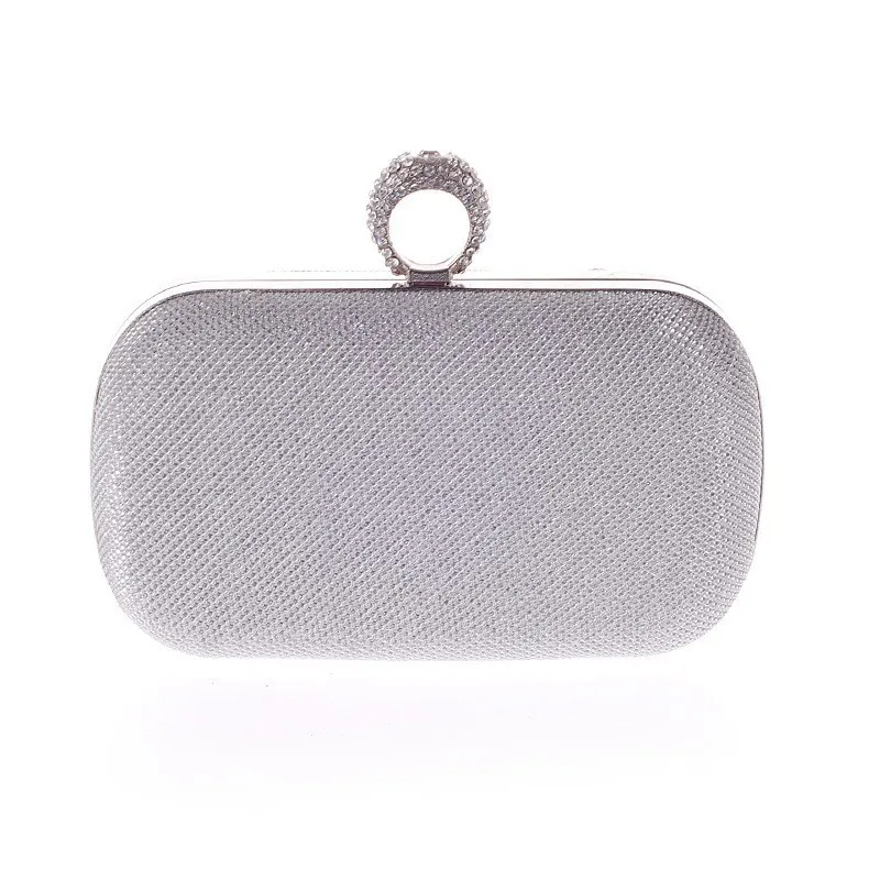 Faionable الماس جزءا لا يتجزأ من مساء حقيبة صغيرة للنساء جديد Sle لينة بولي Leather حقيبة يد جلدية مناسبة للولائم تشيباو #2