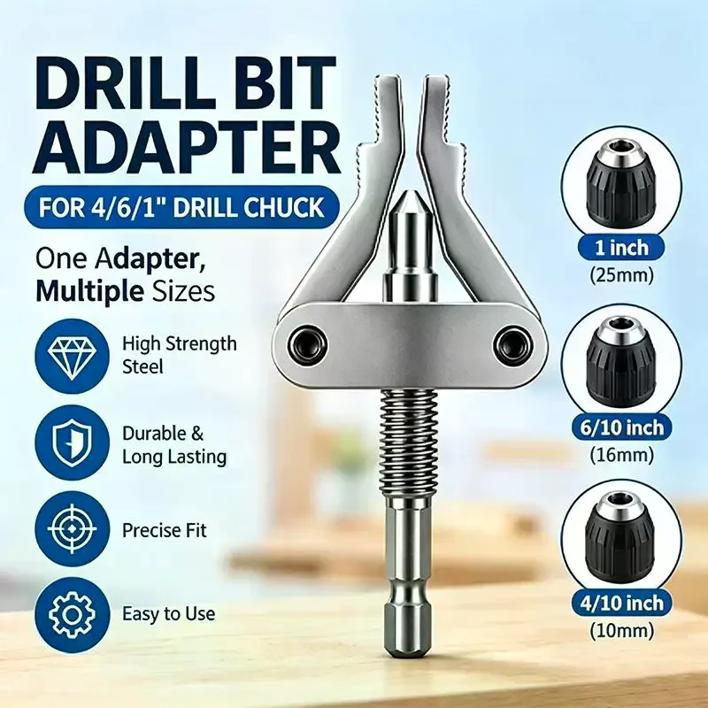 Universal Broken Pipe Extractor Hex Shank Drill Powered Remover Tool for PPR PVC MPP Faucet Pipe Repair and Removal Gift