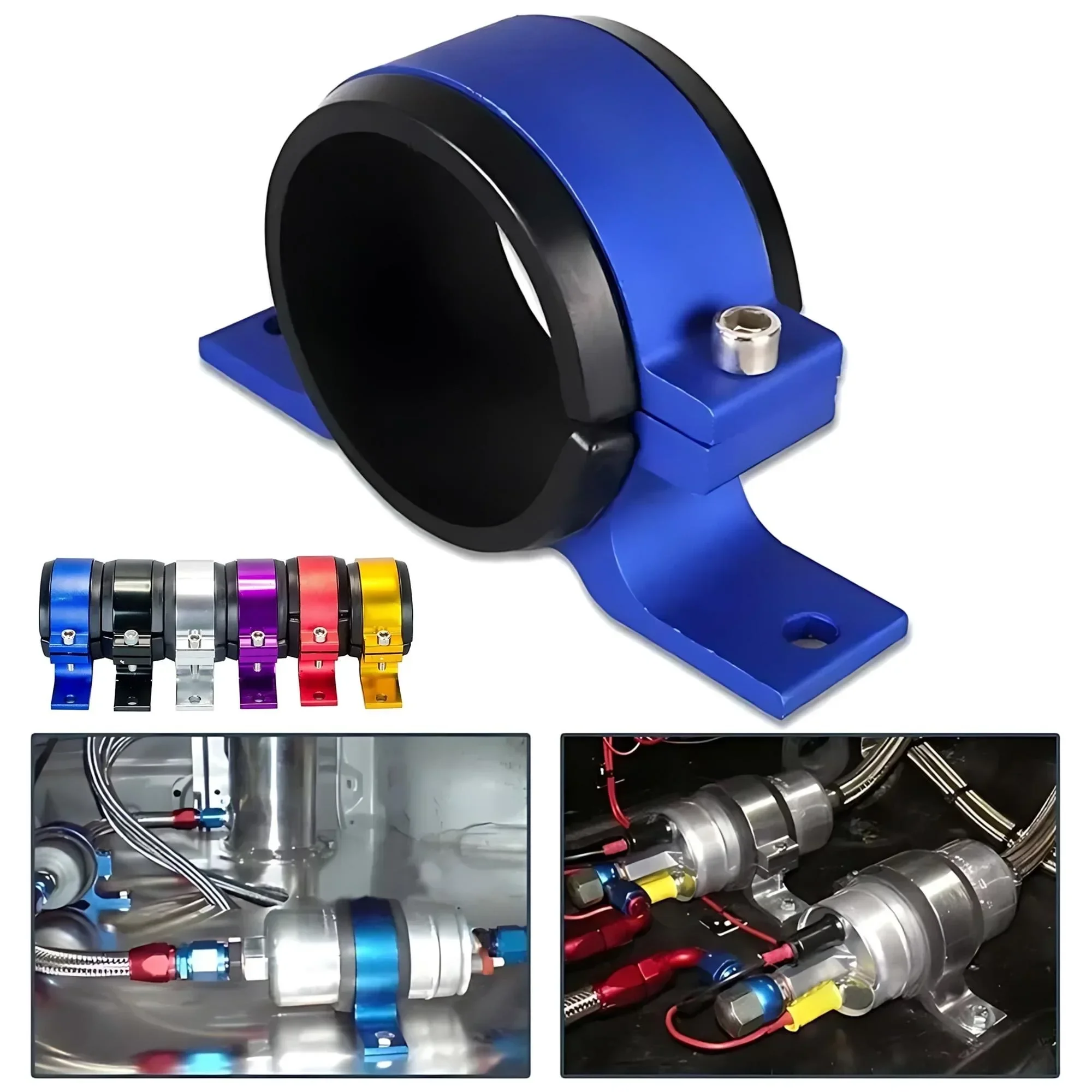 

50 мм алюминиевый кронштейн масляного насоса, универсальный, прочный, легкий, крепление для деталей подвески шасси топливного насоса