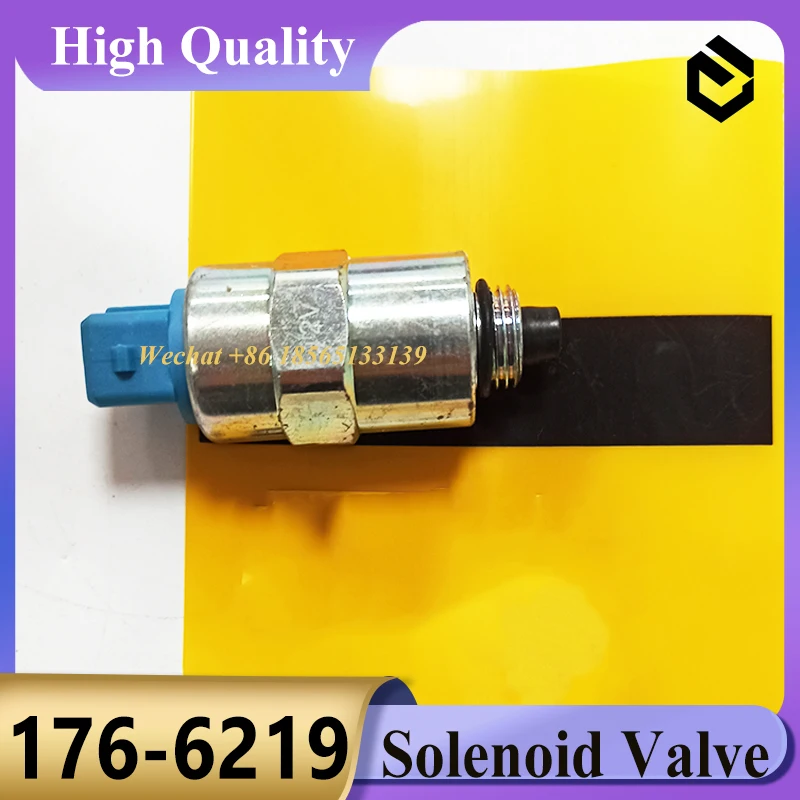 

176-6219 1766219 Электромагнитный клапан для двигателя Caterpillar CAT C4.4 3054B 3054C Экскаватор 317-A 313D2 GC 317-A N 317 N 315-A 313D2