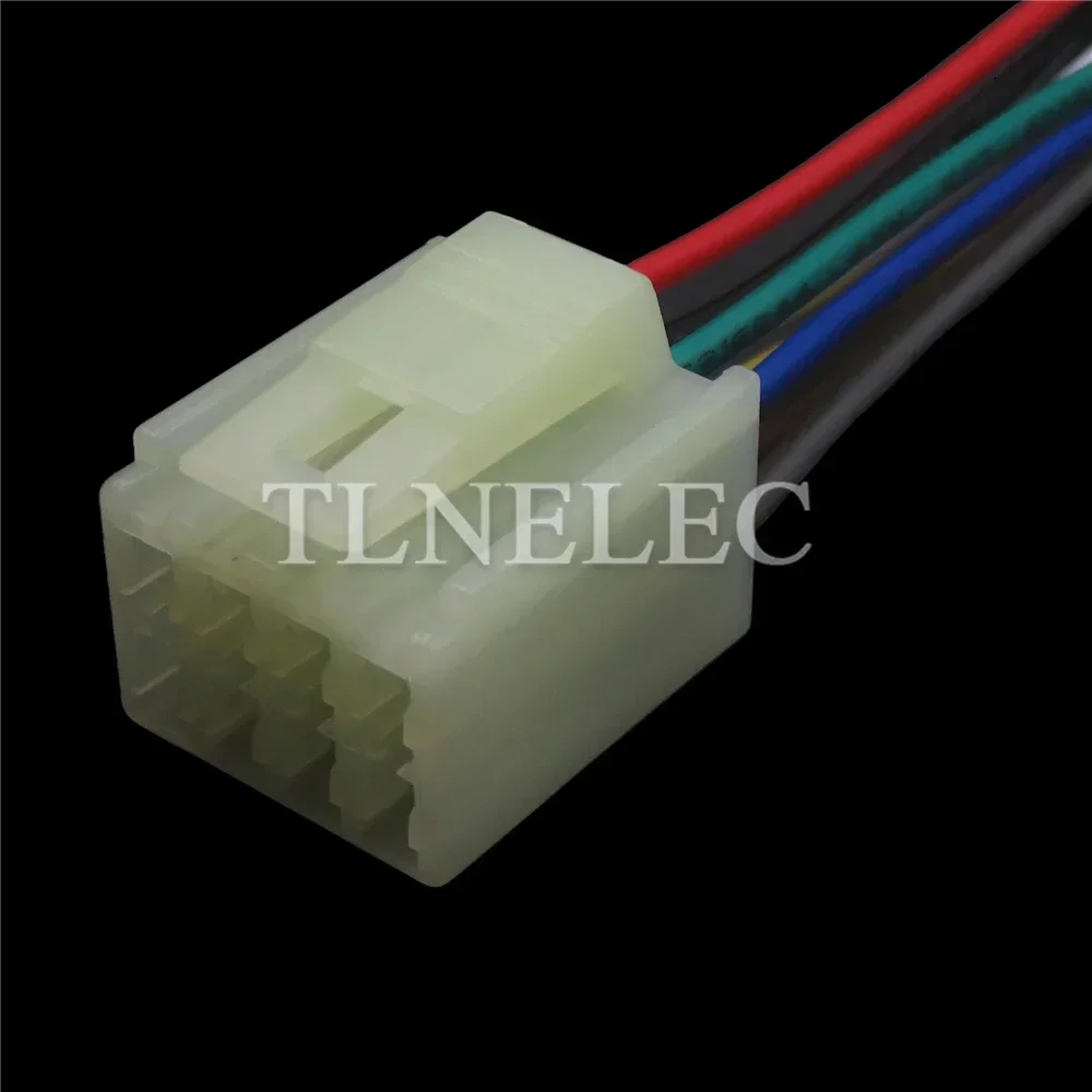 8 Pin Way Automobile Wire Harness Plug with Wires Car Male Female Socket Auto Unsealed Connectors 6090-1021 6090-1051