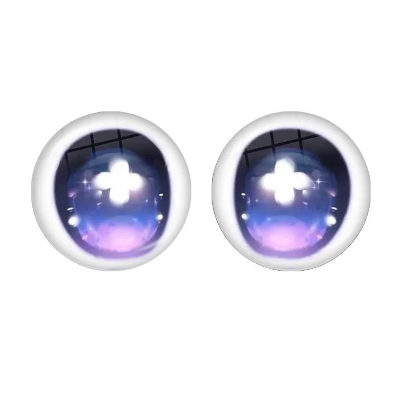 10 Pairs/bag Glass Eye Chips Various Colorful Styles Blythe Doll 12mm-30mm Doll Eyes Chips DIY Jewelry Making Suppliers 01 view 2