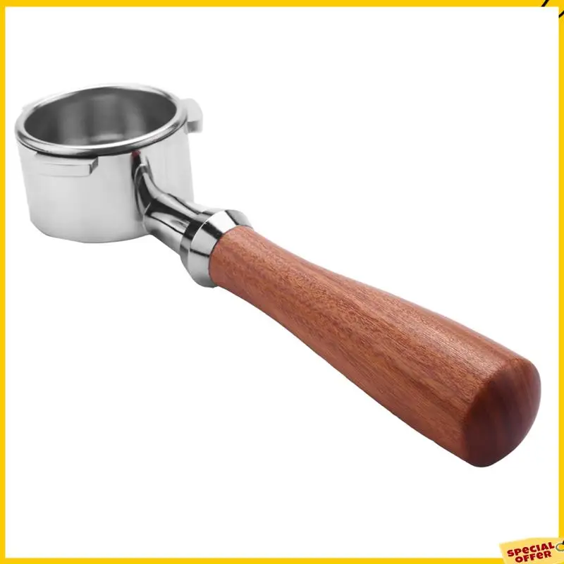 A24P 3X 54Mm Koffie Bodemloze Filterhouder Voor Breville Barista Serie Met 1 Kopje Filter Mand Vervanging Espressomachine