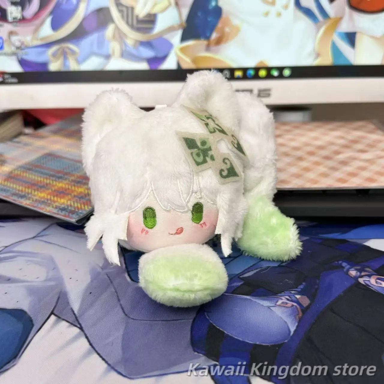 Genshin Impact Nahida 10cm Dumpling Pendant Anime Figure Idol Vocal Ornament Plushies Pillows Girl Birthday Gift Pillow Cosplay