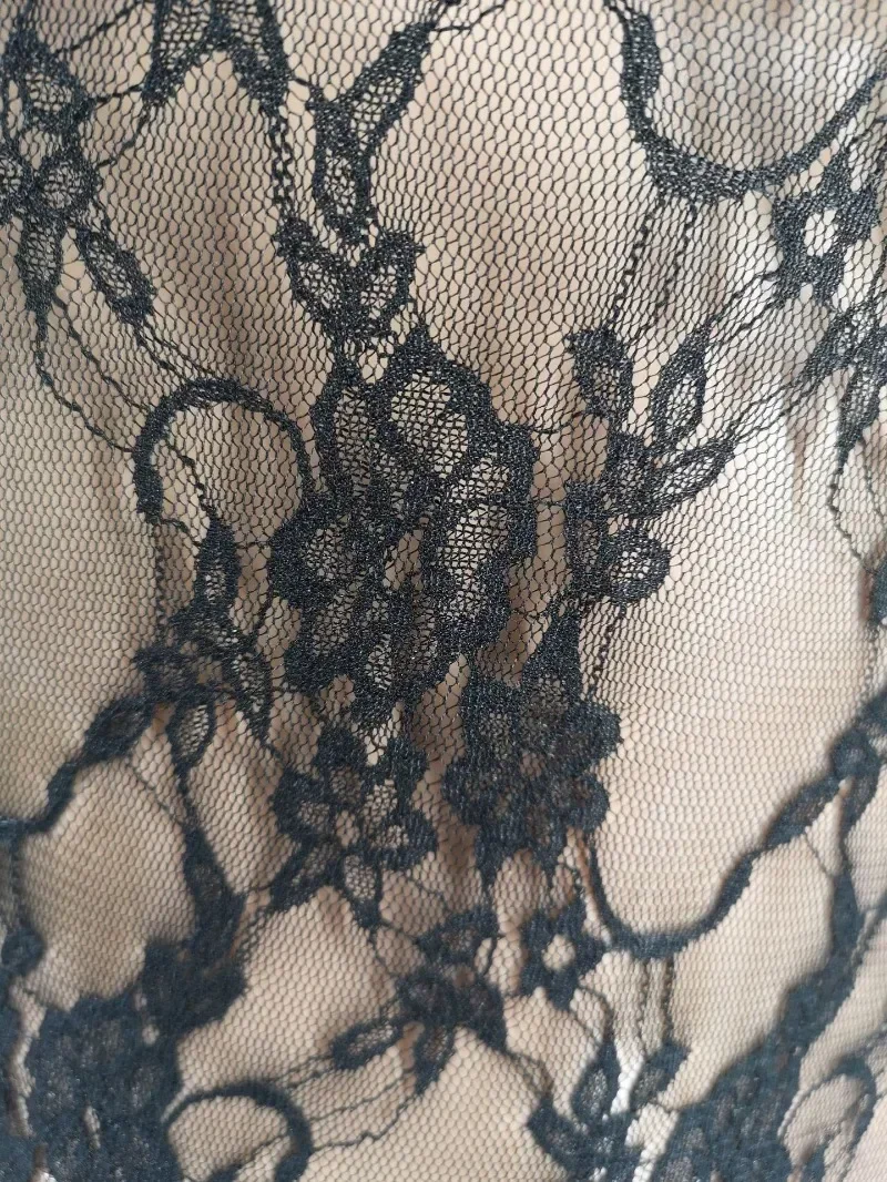 GUWU Sexy Sheer Floral Lace Tutina Donna Pagliaccetti Night Club Abiti Elastico Skinny Backless One Pieces Tuta Bodys Mujer