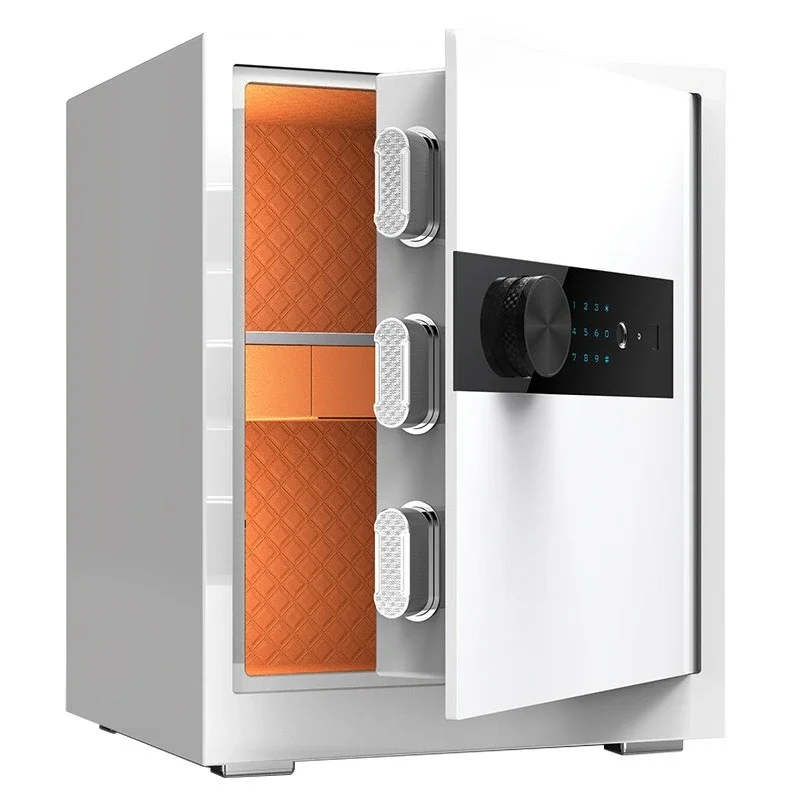 Full screen safe household small WIFI remote all-steel 45/60 bedside fingerprint password safe