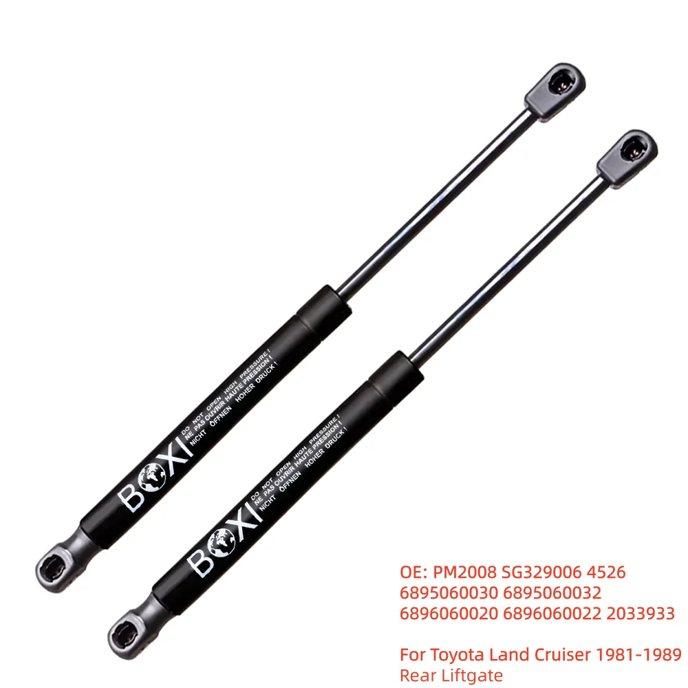 

BOXI 2pcs Rear Tailgate Gas Spring Shock Lift Strut Support Bar Rod 6895060030 For Toyota Land Cruiser 1981 - 1989 Lift Struts