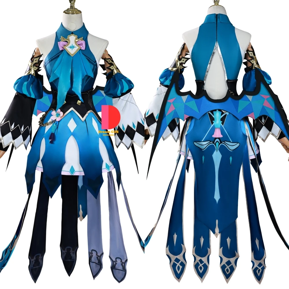 

Hot Game Honkai: Star Rail Cosplay Costume Anime Cerydra Role Play New Dress Suits Women Adult Comic Con Party Outfit Wig Shoes