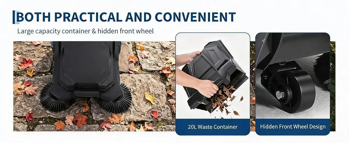 push sweeper non electric