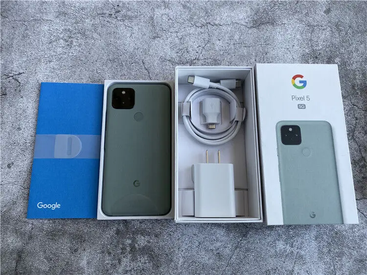 Imagem -06 - Google Pixel 5-celular Desbloqueado Original 5g Snapdragon 765g Octa Core 8gb Ram 128gb Rom Nfc Esim 12.2mp 16mp Nfc Esim