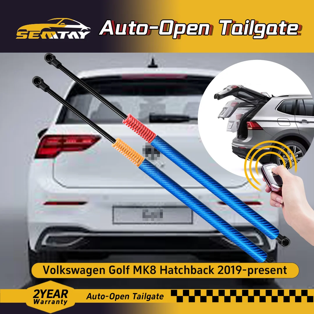 

SEMTAY автоматические подъемные стойки багажника с пружиной для хэтчбека VW Golf MK8 2019-настоящее время поддержки подъема багажника задней двери багажника