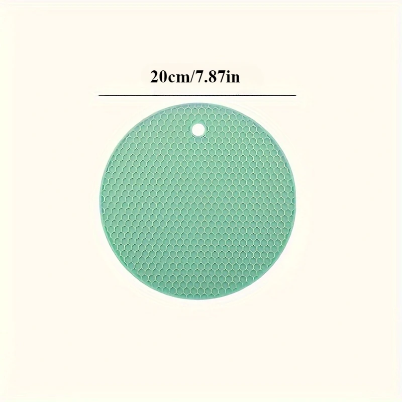 3 Pcs Heat Resistant Trivet Set 20x20cm, Kitchen Table Pot Holder for Hot Pans Plates, Durable